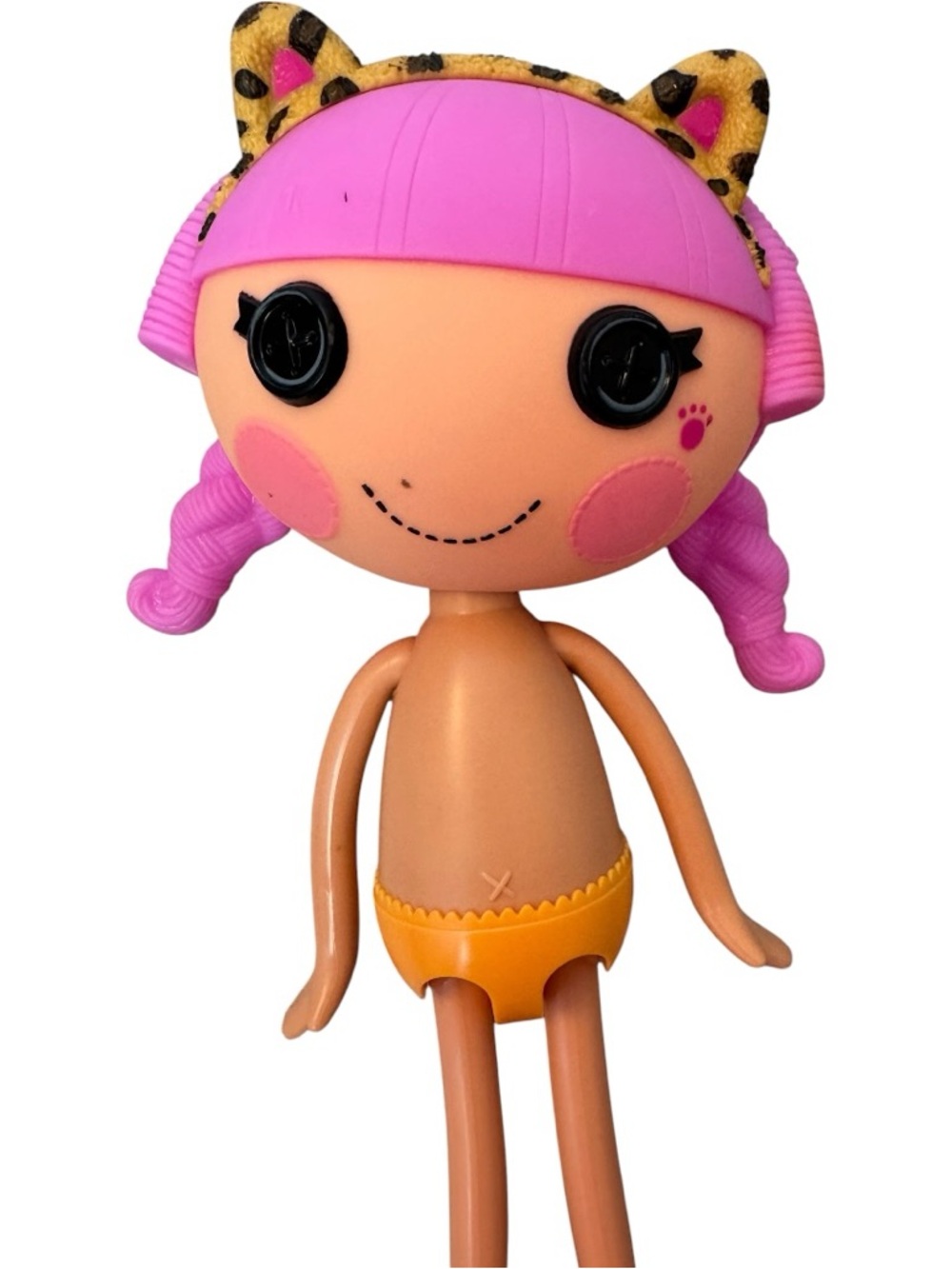 Lalaloopsy Kat Jungle Roar Doll Full Size 12" Doll Nude 2012 MGA Entertainment - Picture 2 of 15
